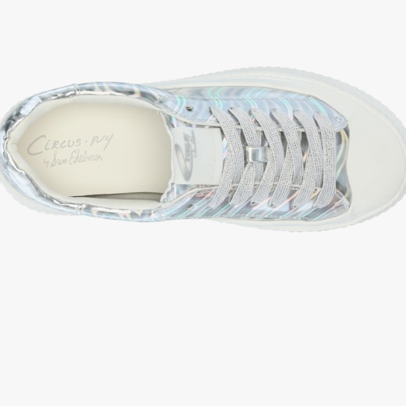 Holographic Women's Platform Sneakers Size 9 - Picture 4 of 16